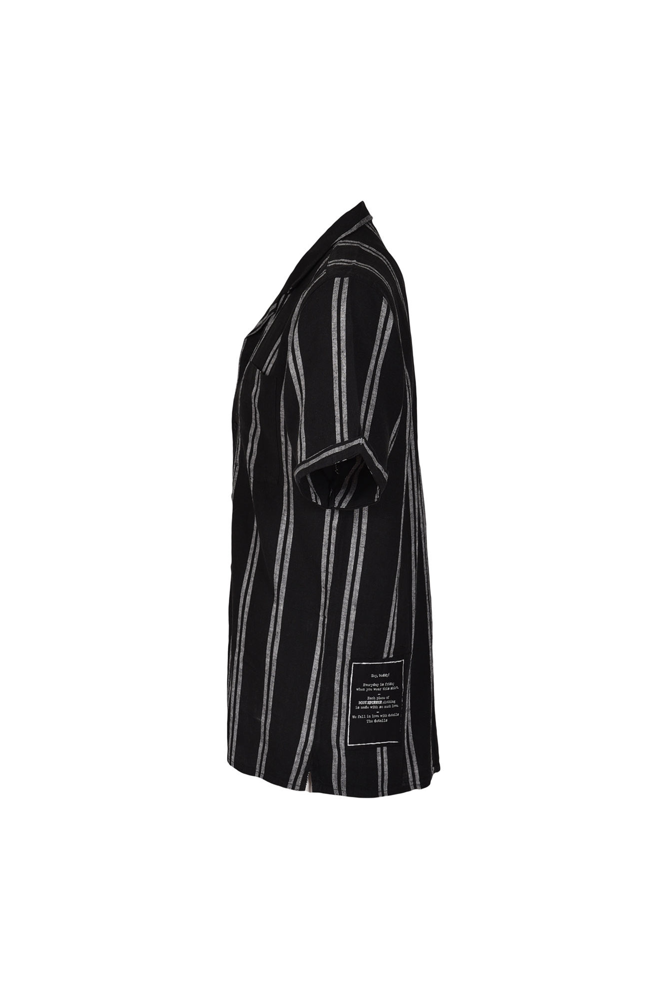 پیراهن آستین کوتاه راه راه