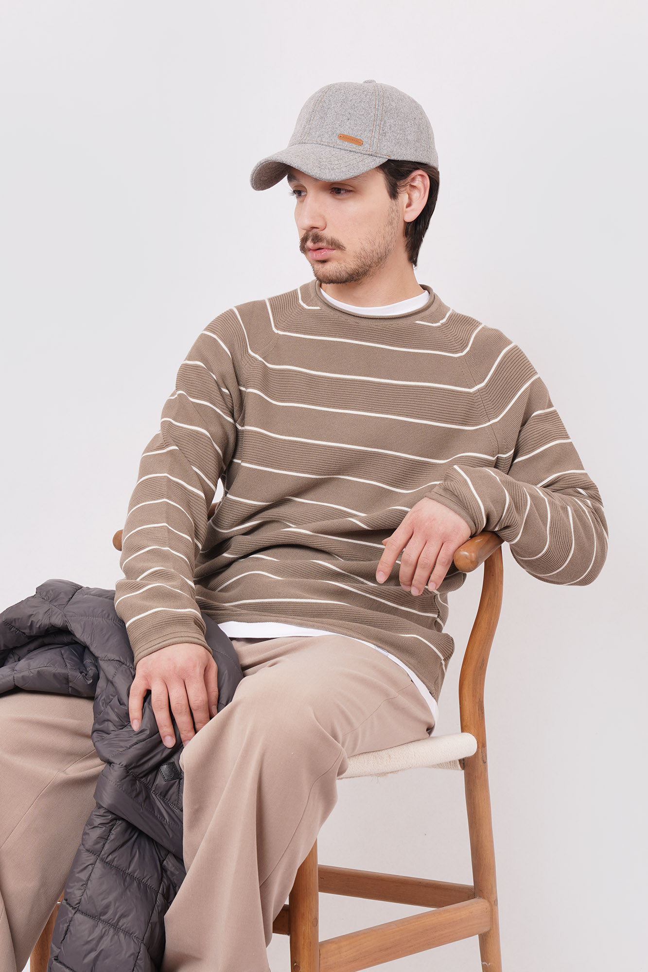 بافت یقه گرد رینگر