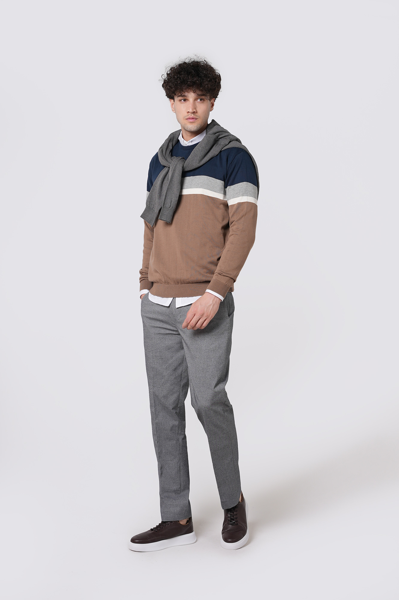 بافت یقه گرد رینگر