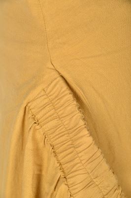 دامن لینن جیب چین دار