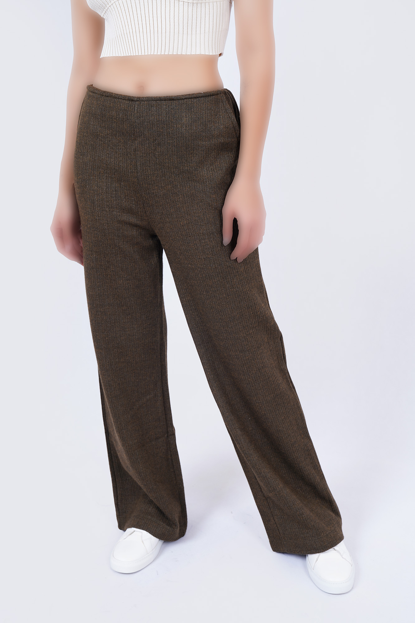 شلوار واید بافت