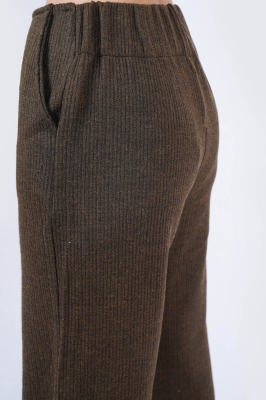 شلوار واید بافت