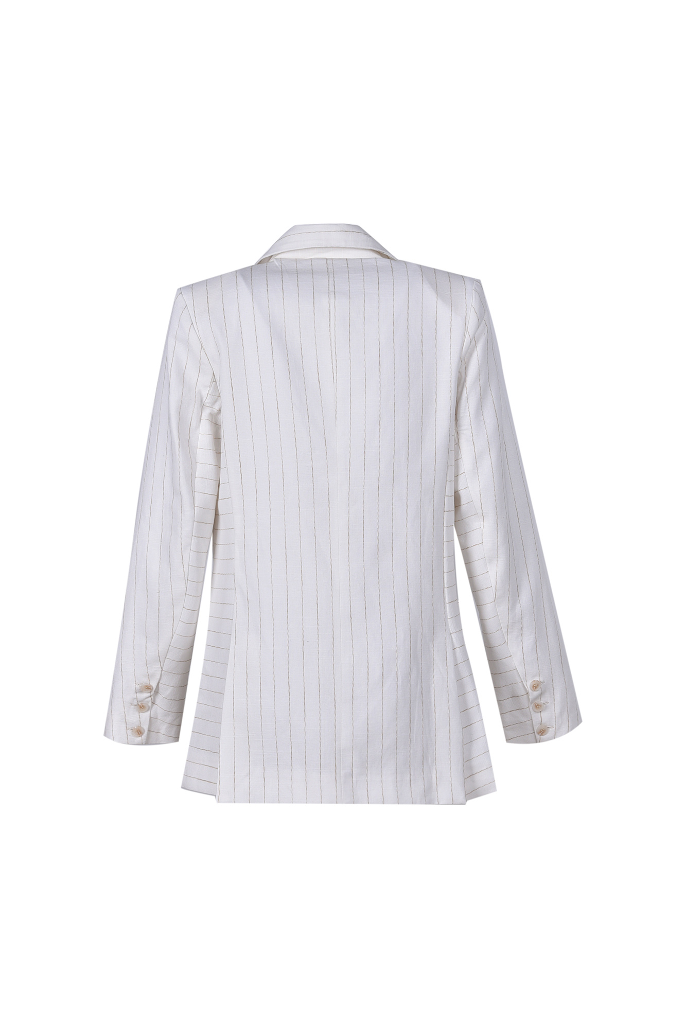 کت بلیزر راه راه آستر دار