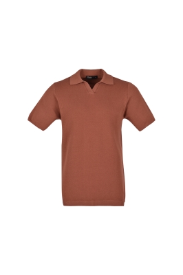 پولوشرت بافت آستین کوتاه