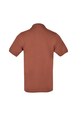 پولوشرت بافت آستین کوتاه