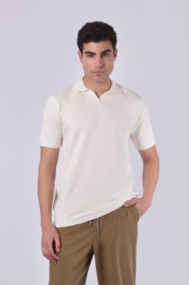 پولوشرت بافت آستین کوتاه