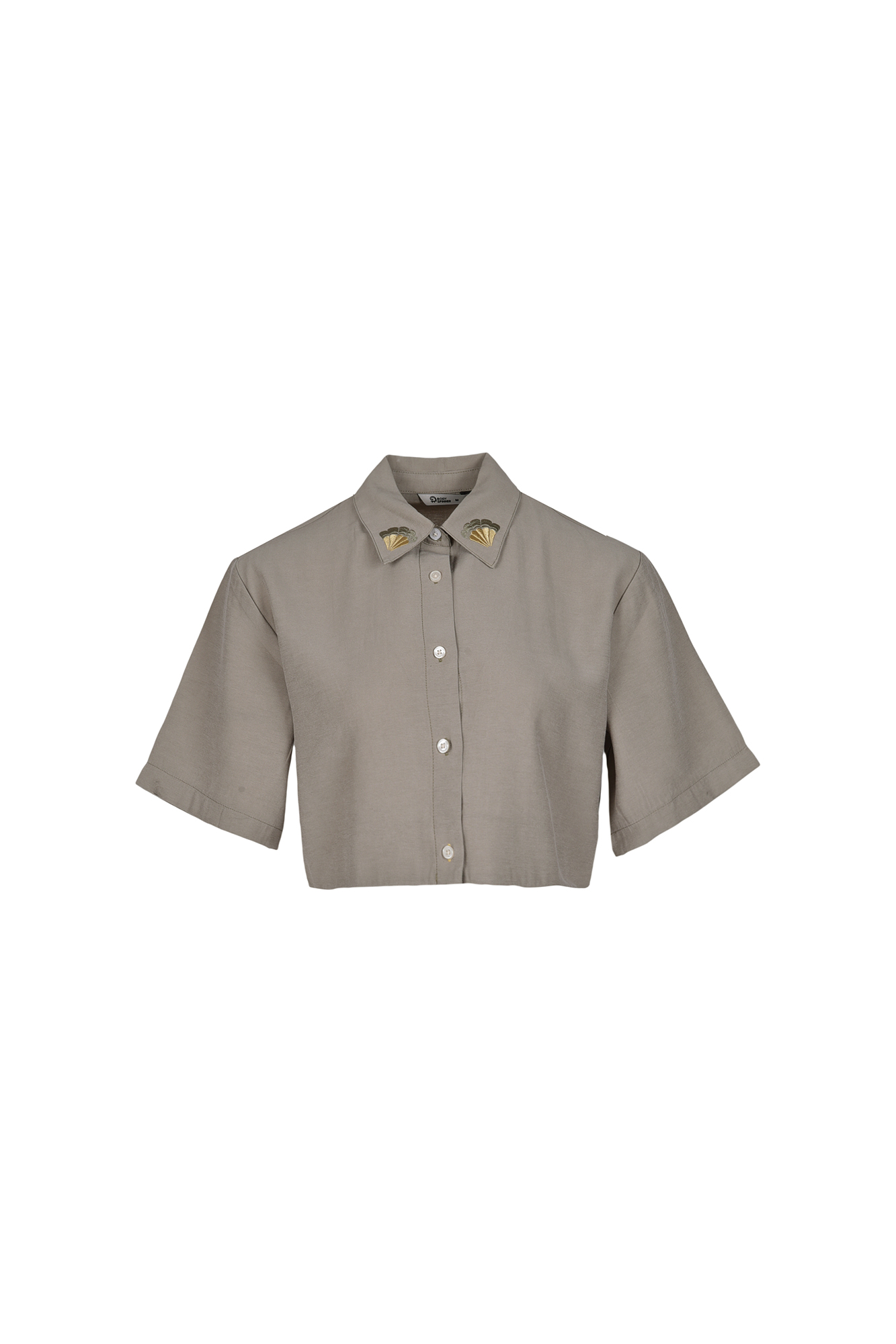 شومیز آستین کوتاه پیلی دار