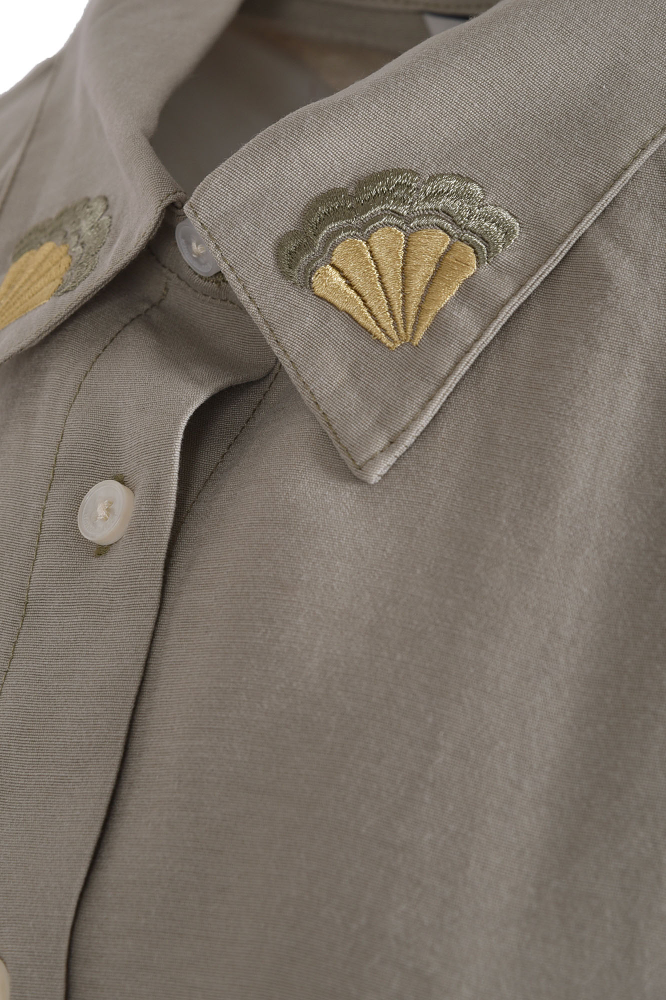 شومیز آستین کوتاه پیلی دار