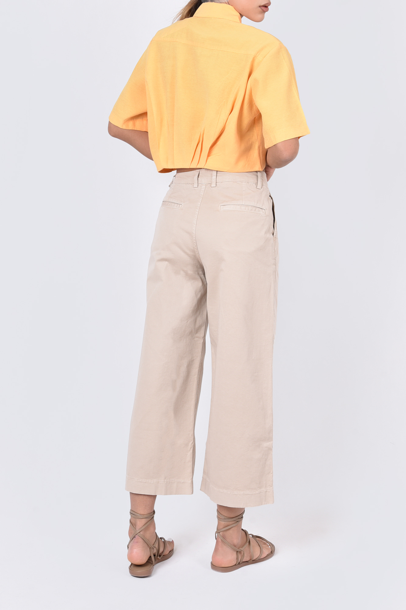 شومیز آستین کوتاه پیلی دار