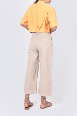 شومیز آستین کوتاه پیلی دار