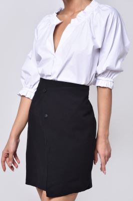 دامن کوتاه بلماندو دکمه دار