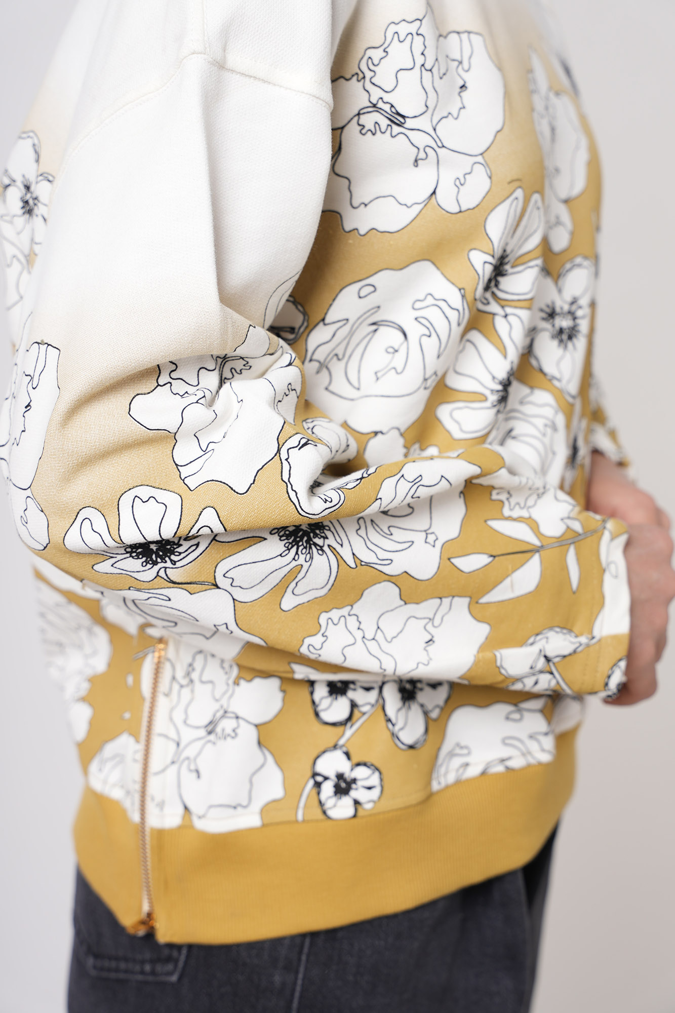 تیشرت آستین بلند دورس چاپی