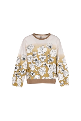 تیشرت آستین بلند دورس چاپی