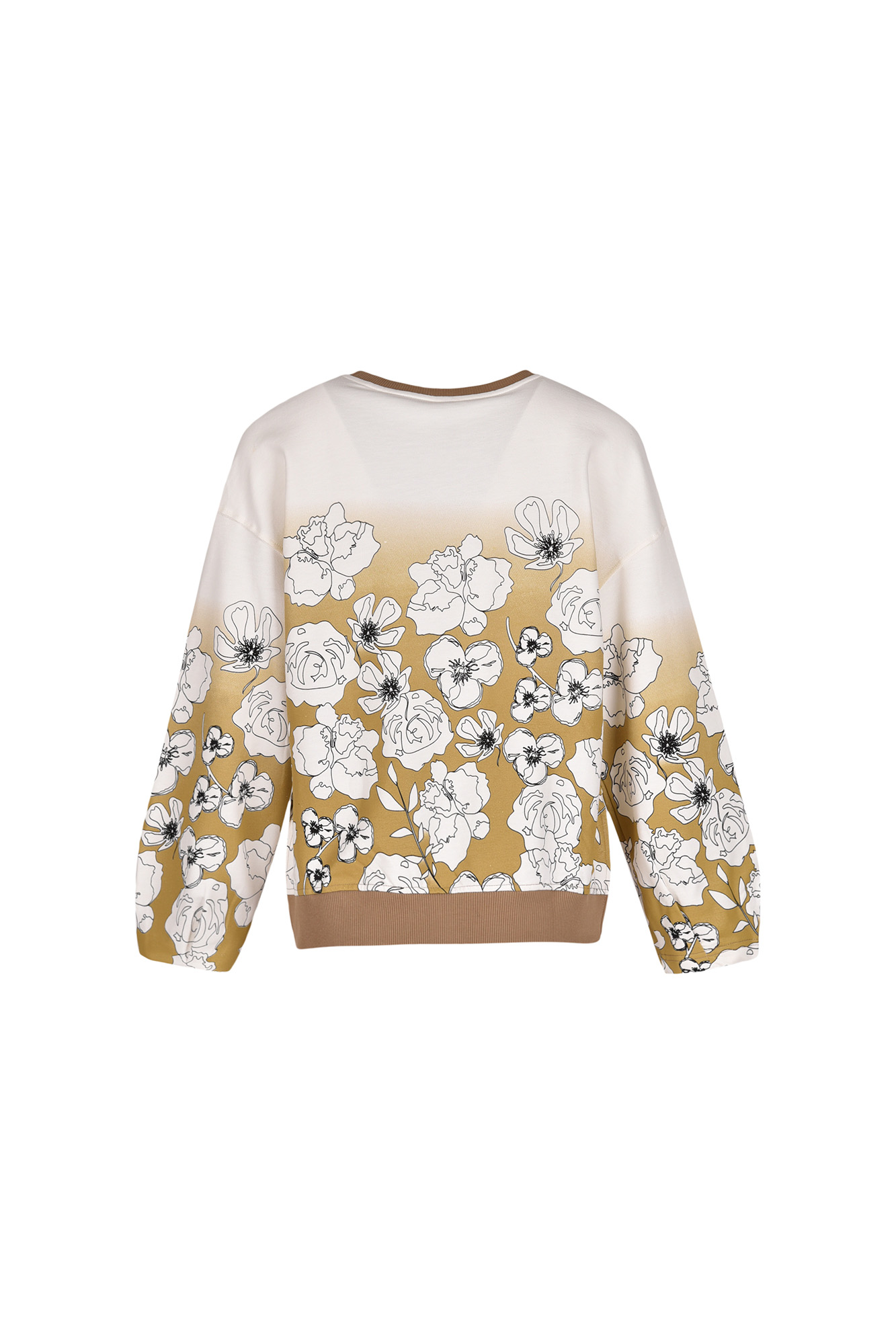 تیشرت آستین بلند دورس چاپی