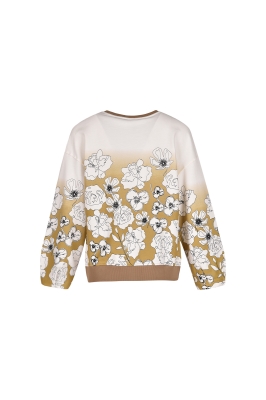 تیشرت آستین بلند دورس چاپی