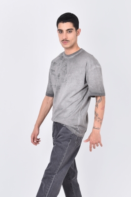 تیشرت آستین کوتاه چاپی