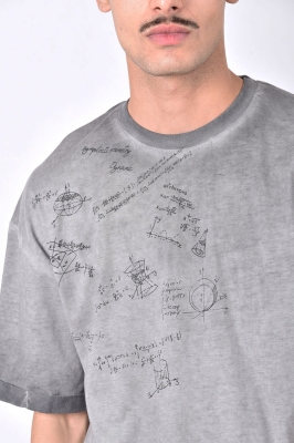 تیشرت آستین کوتاه چاپی