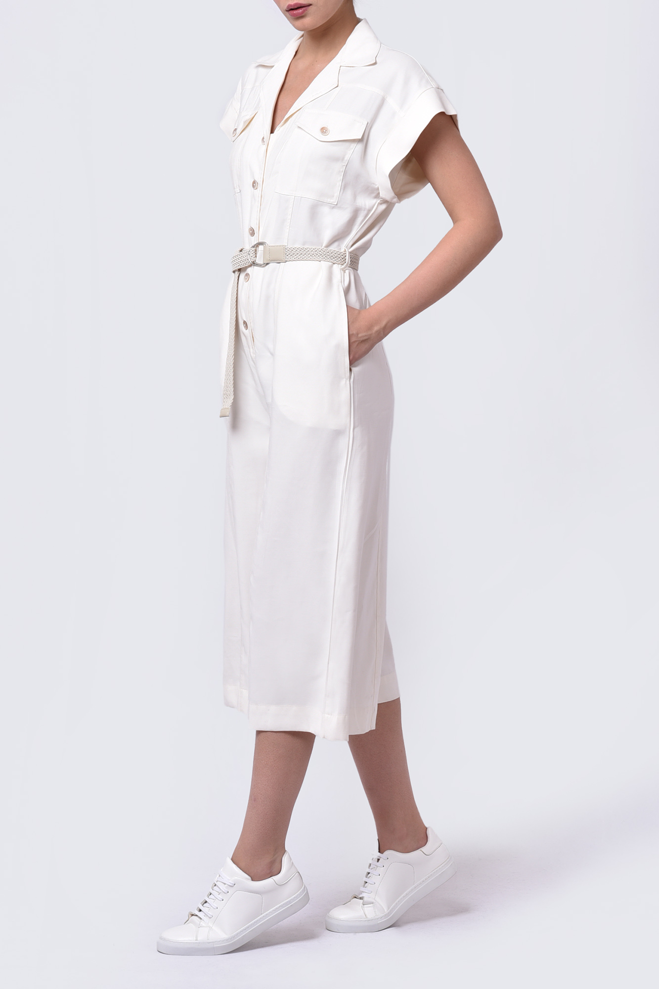 اورال کتان کمربند دار