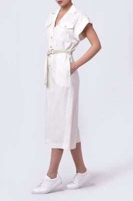 اورال کتان کمربند دار