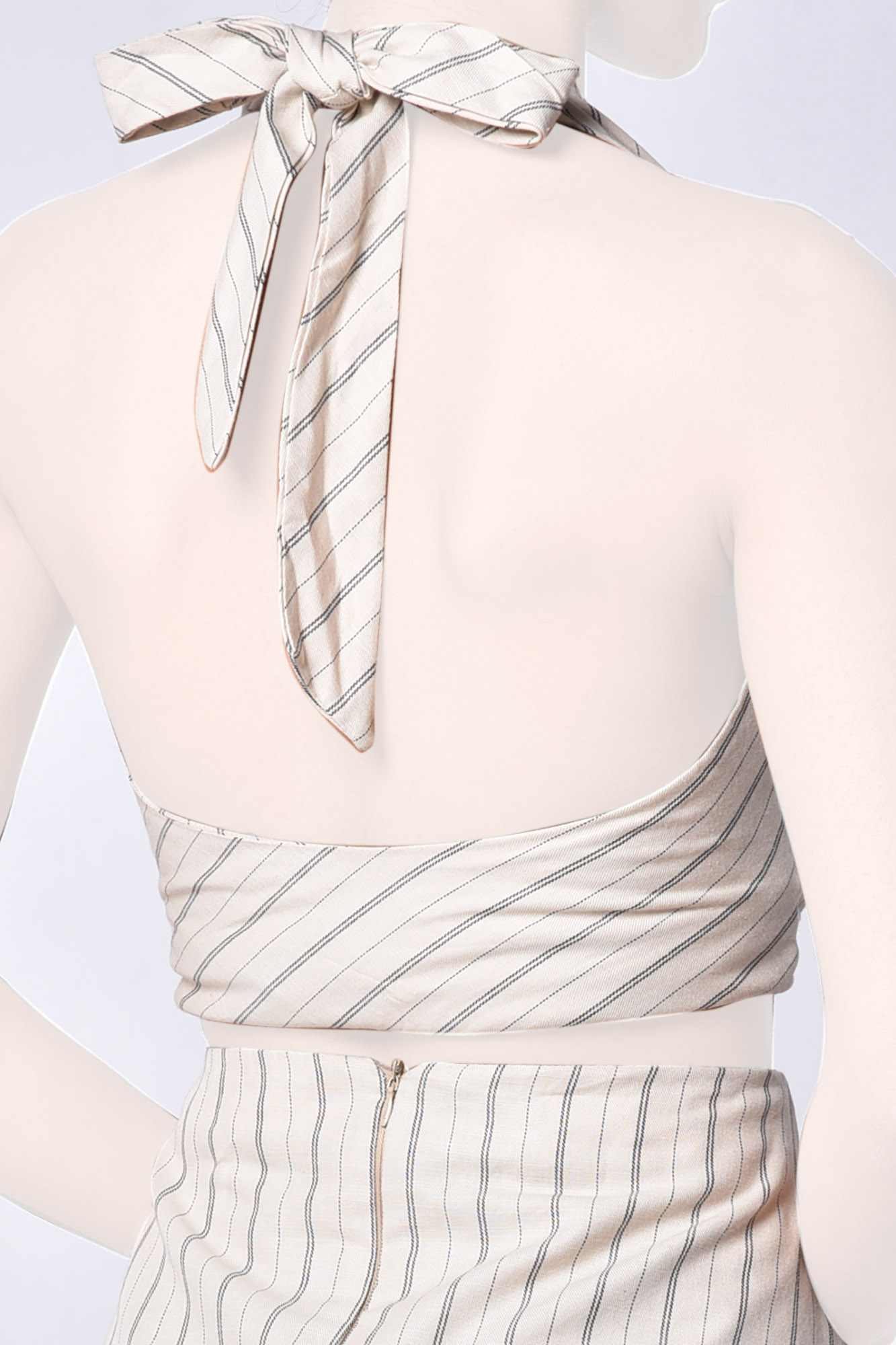 تاپ برش دار راه راه