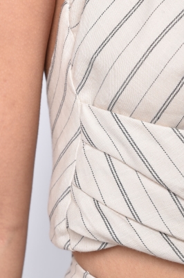 تاپ برش دار راه راه