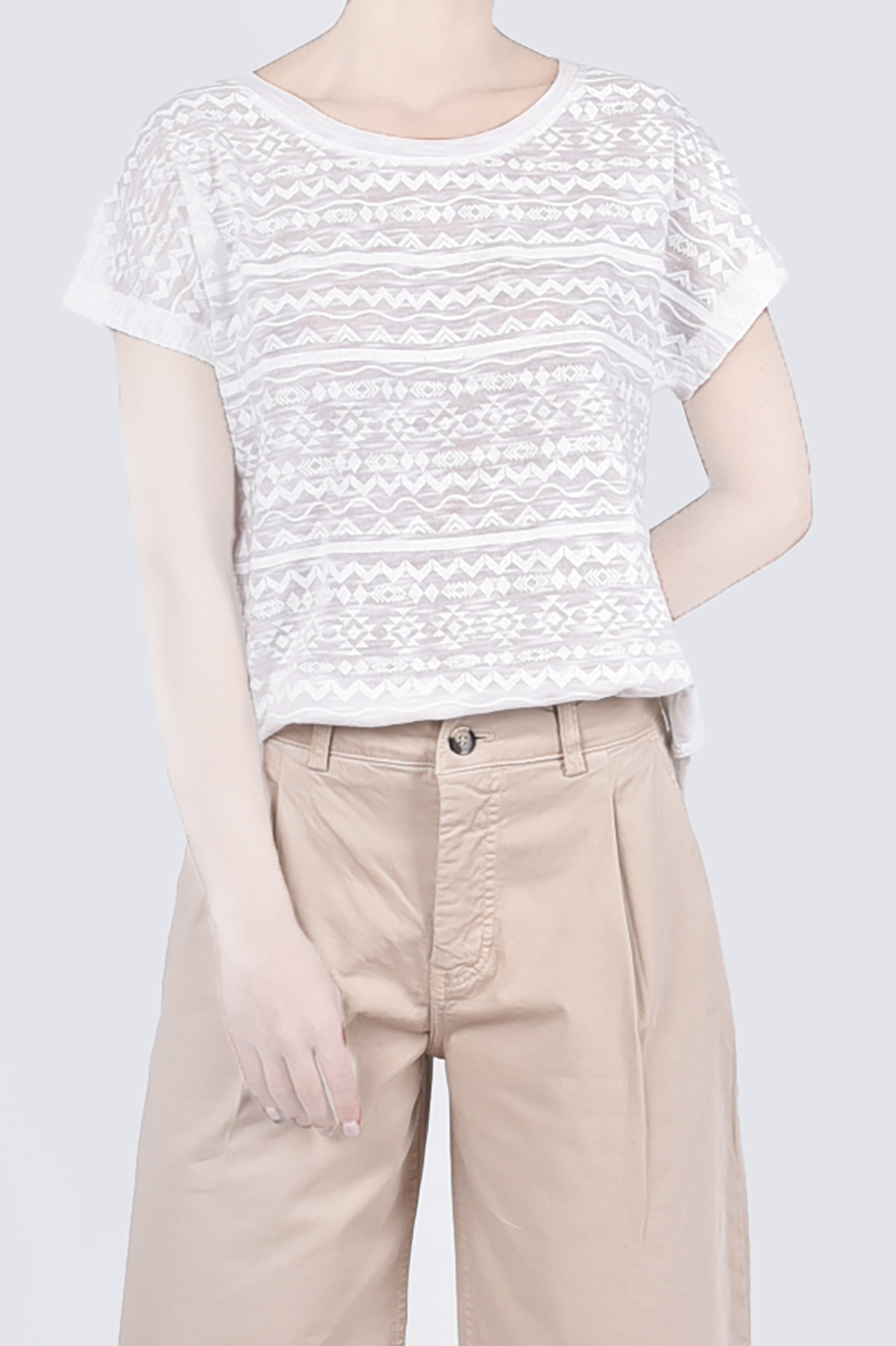 تیشرت آستین کوتاه چاپی