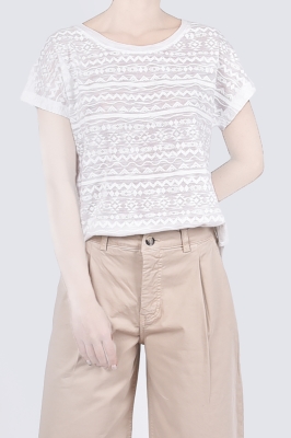 تیشرت آستین کوتاه چاپی