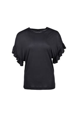 تیشرت آستین چین دار