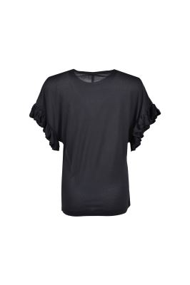 تیشرت آستین چین دار