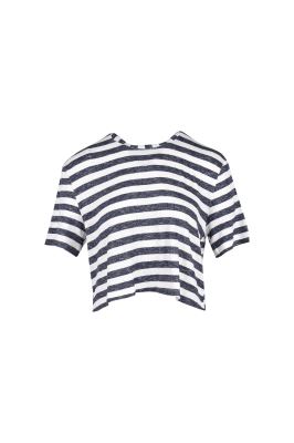 تیشرت آستین کوتاه پشت گره دار