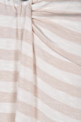 تیشرت آستین کوتاه پشت گره دار