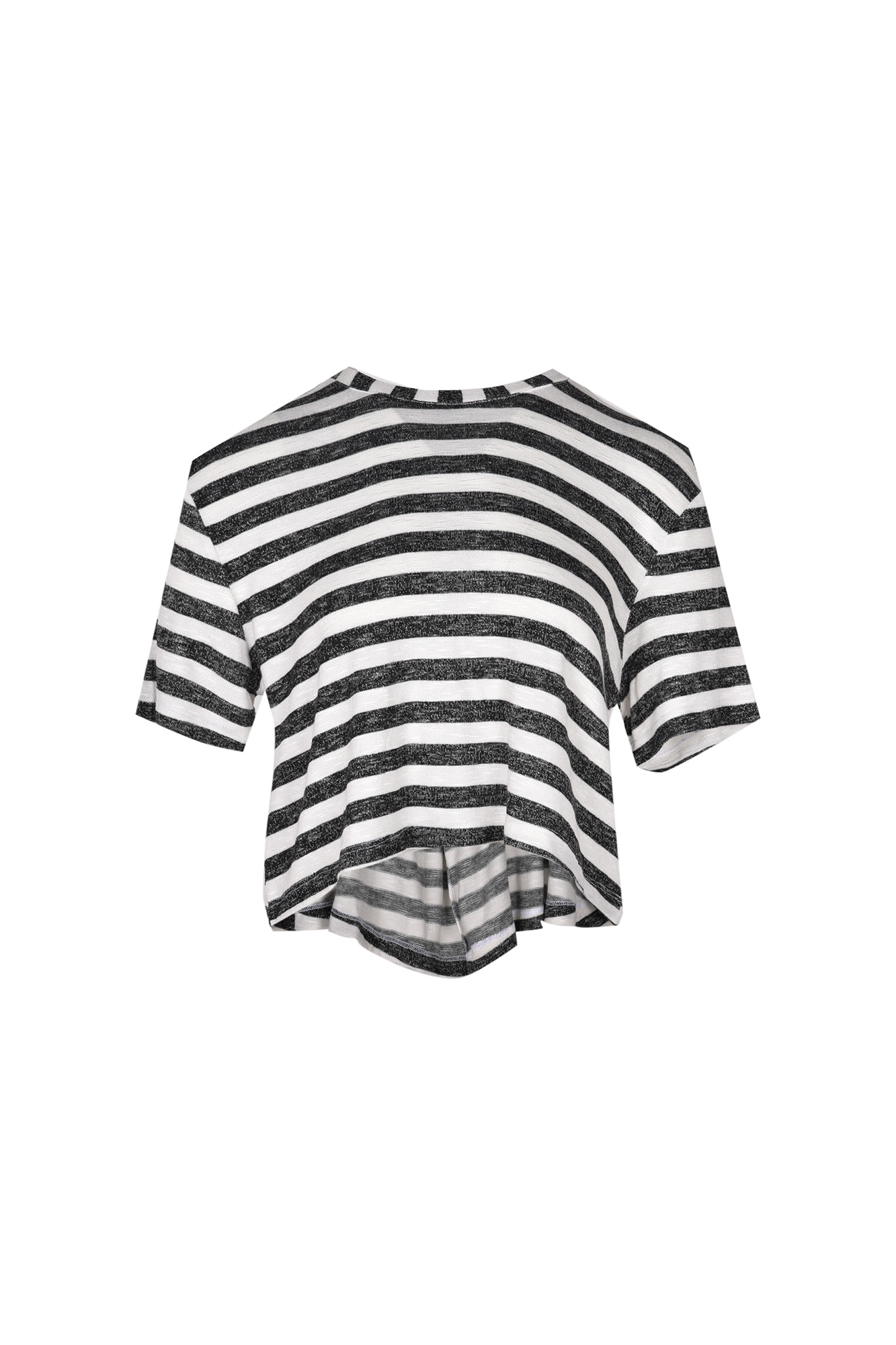 تیشرت آستین کوتاه پشت گره دار