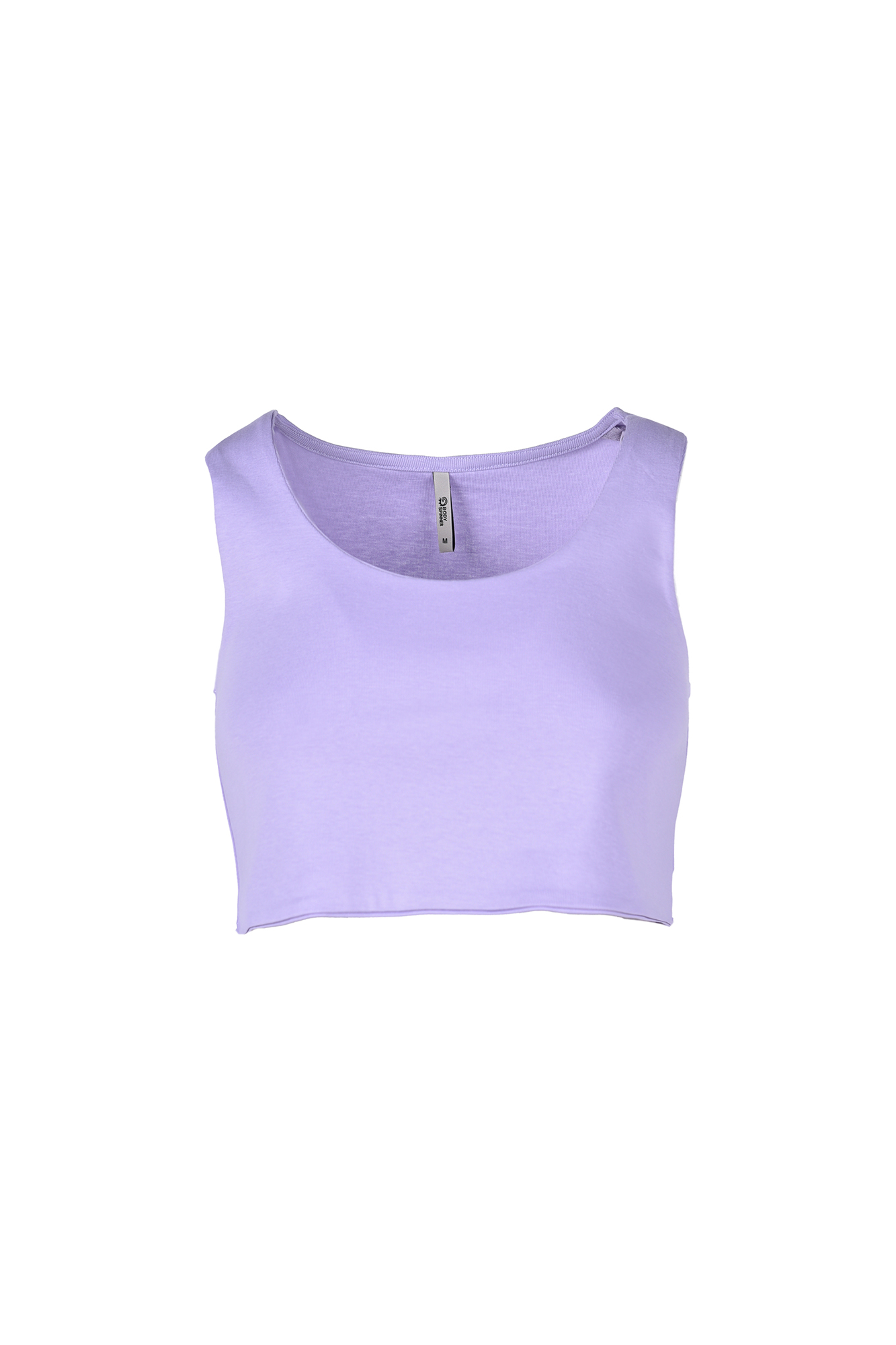 تاپ تیشرتی کراپ ساده زنانه