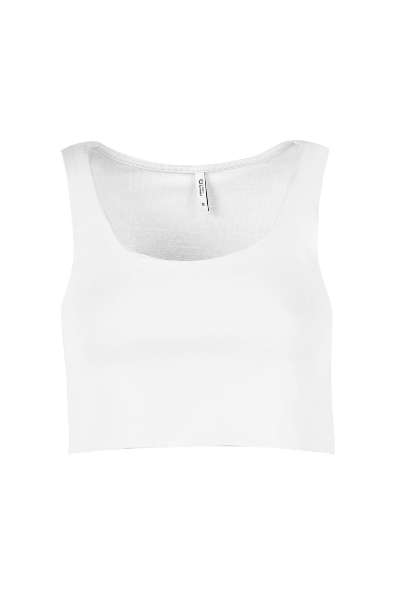 تاپ تیشرتی کراپ ساده زنانه