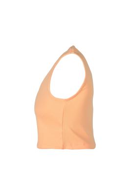 تاپ تیشرتی کراپ ساده زنانه