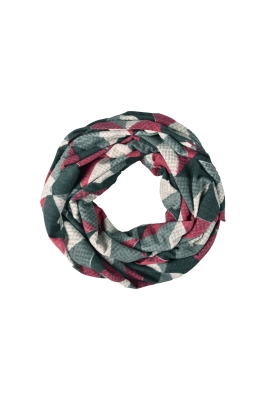 شال طرحدار زمستانه