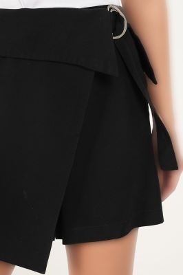 شلوارک اسکورت سگک دار