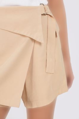 شلوارک اسکورت سگک دار