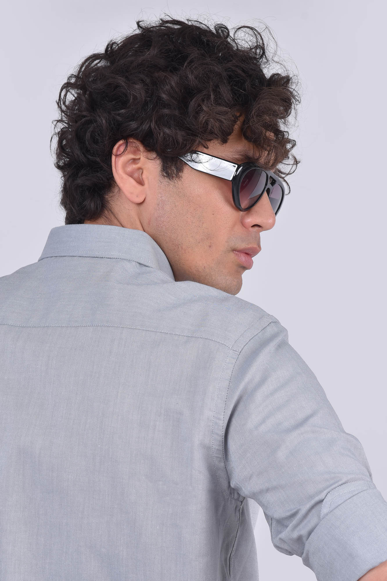 پیراهن آکسفورد آستین بلند اسلیم