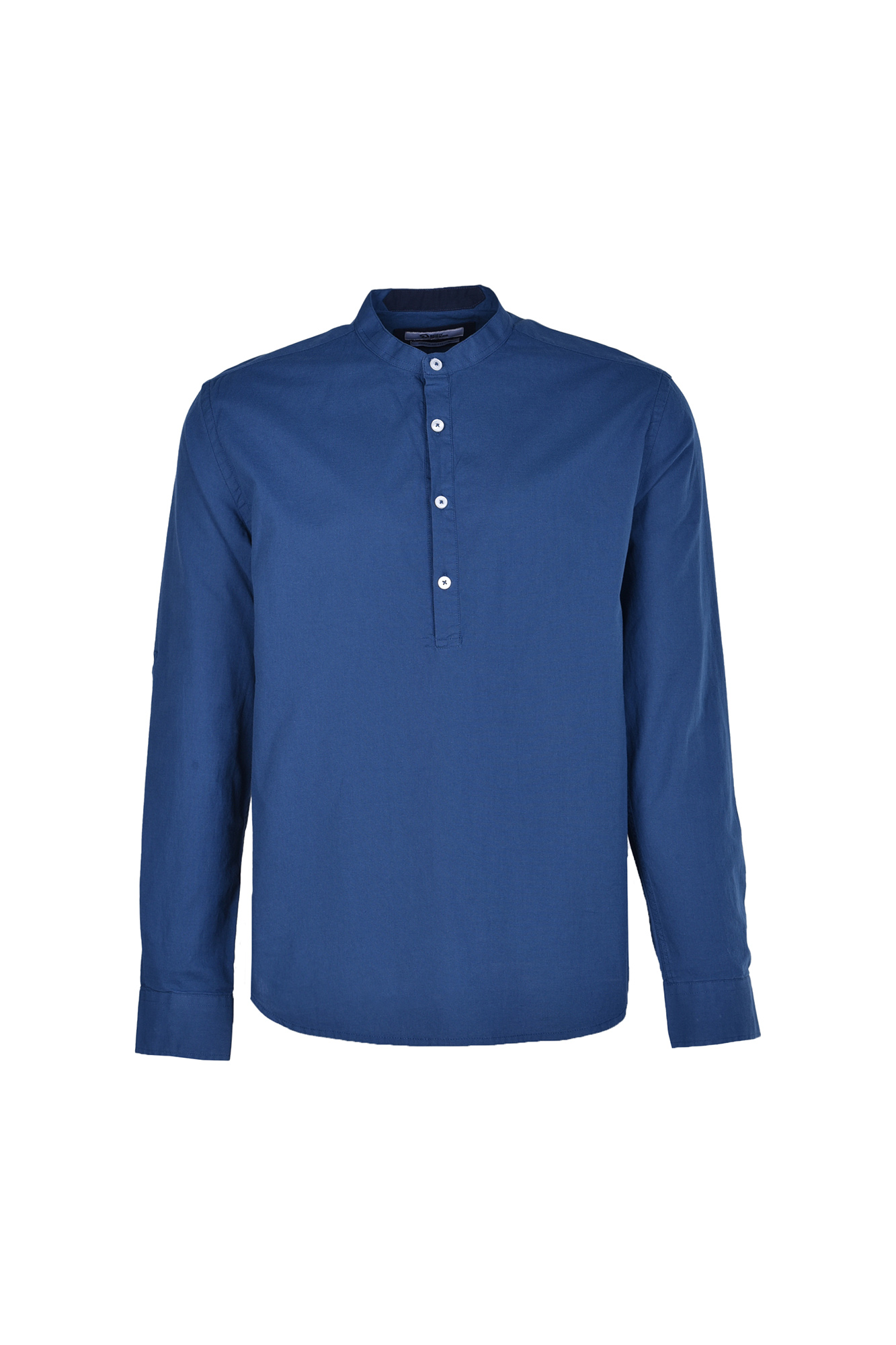 پیراهن آستین بلند یقه فرنچ جلو بسته