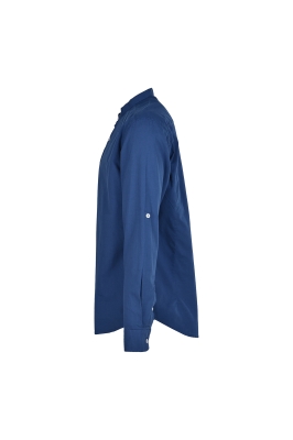 پیراهن آستین بلند یقه فرنچ جلو بسته