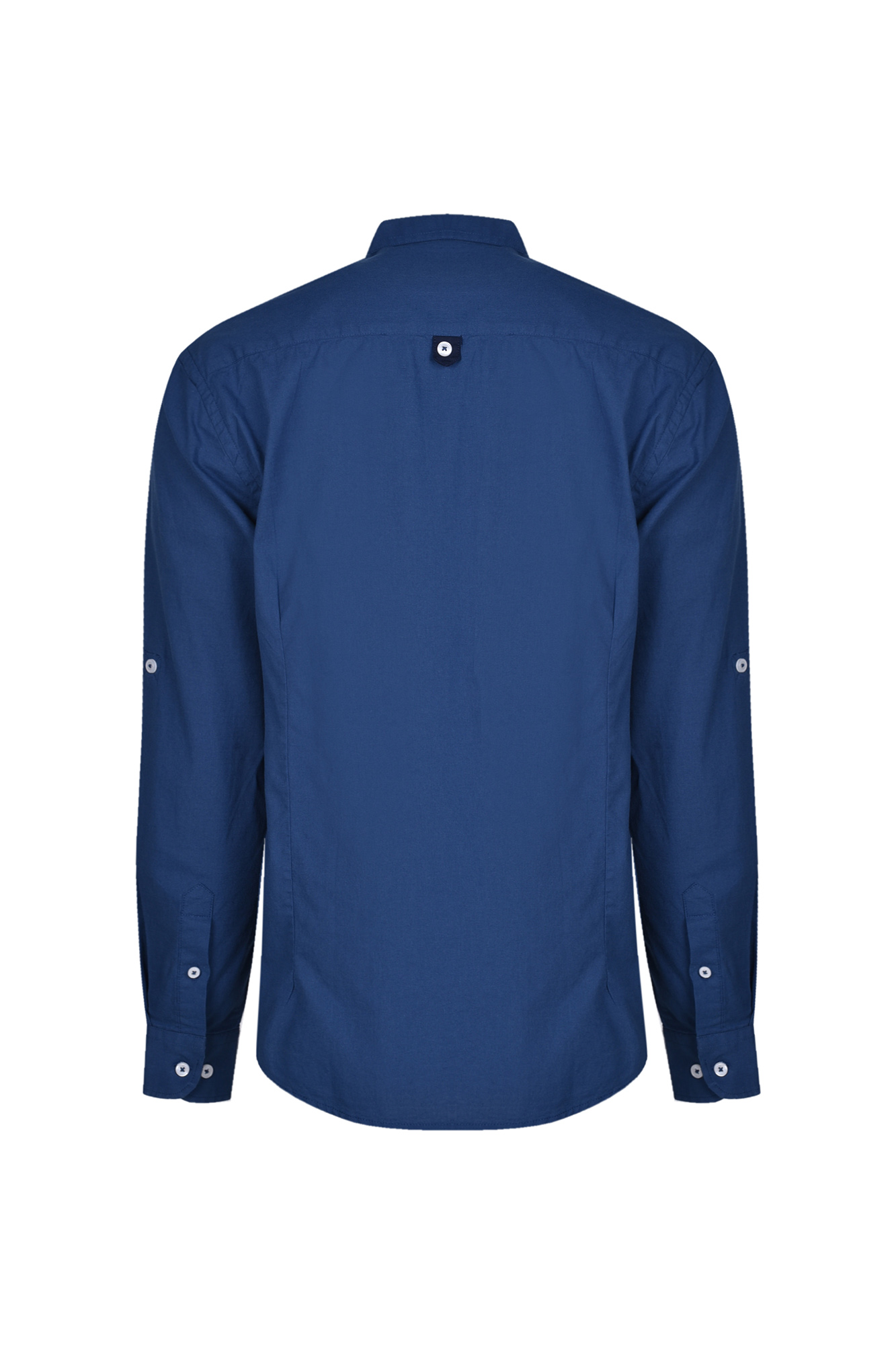 پیراهن آستین بلند یقه فرنچ جلو بسته