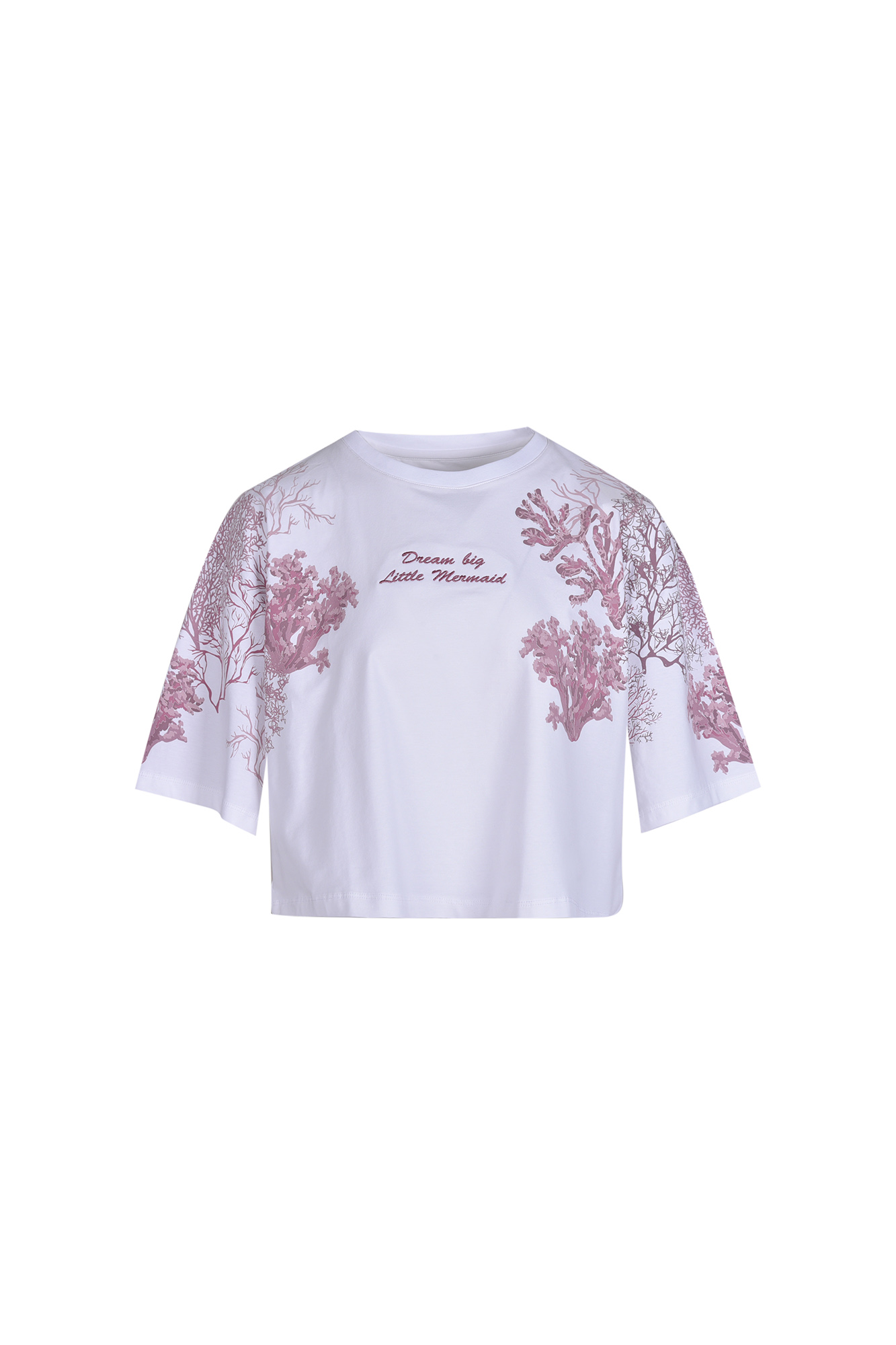 تیشرت چاپی گلدوزی دار