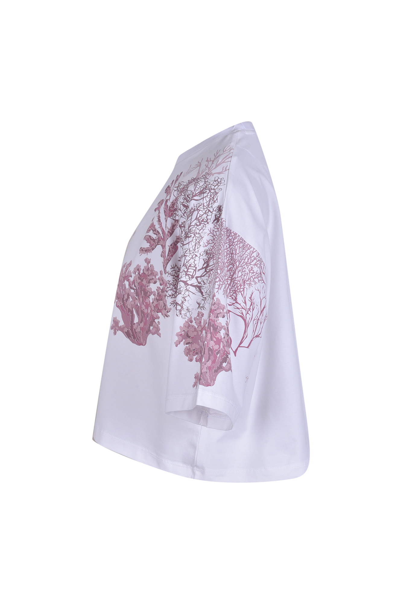 تیشرت چاپی گلدوزی دار