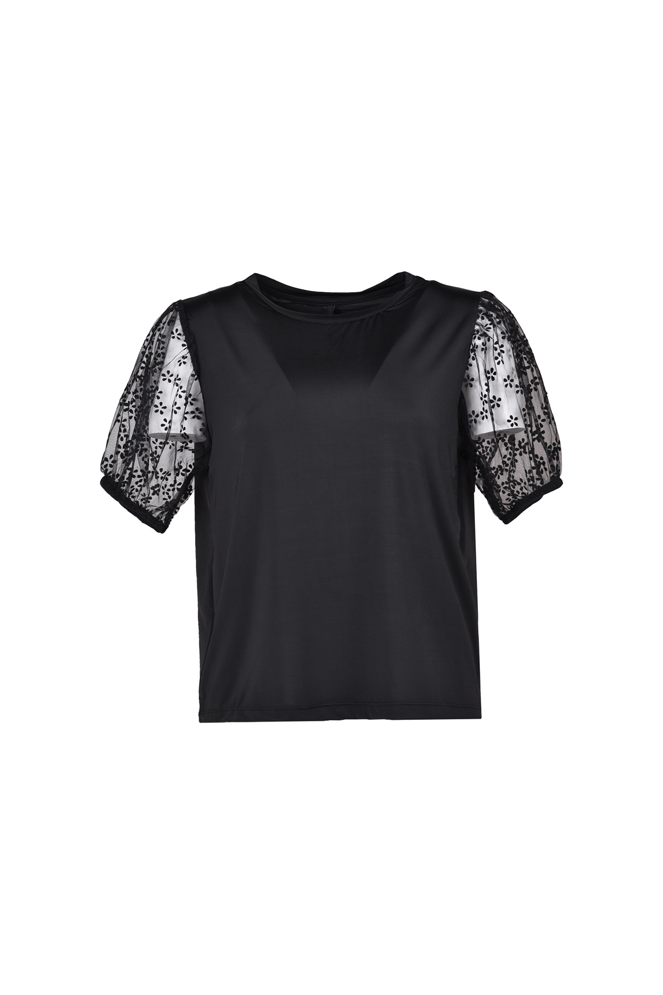 تیشرت آستین کوتاه ارگانزا