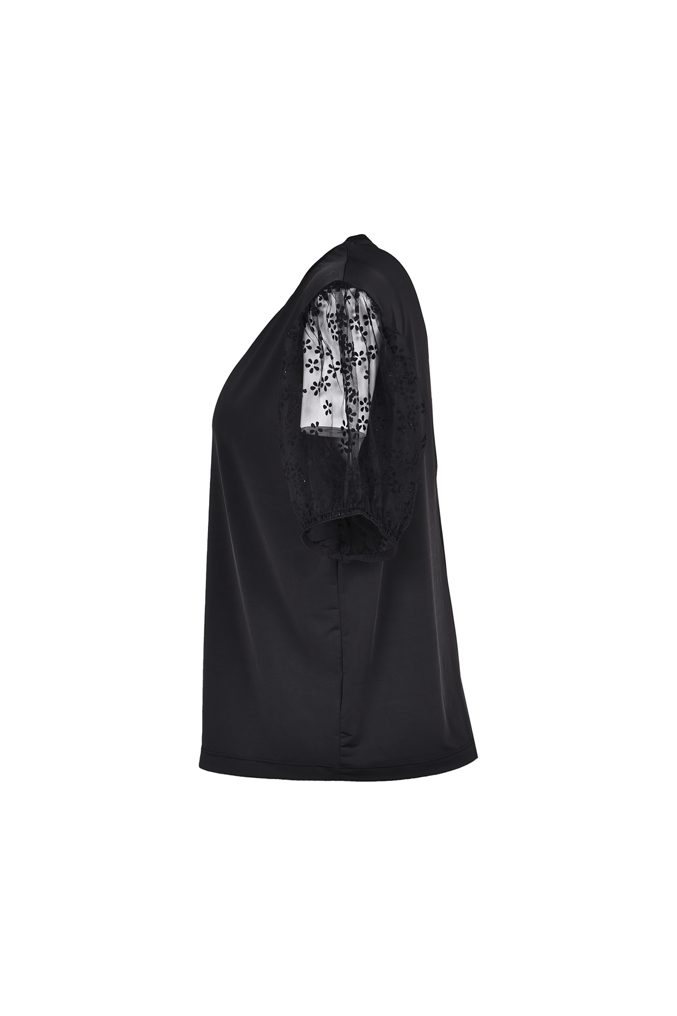 تیشرت آستین کوتاه ارگانزا