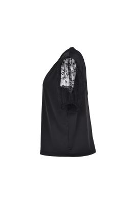 تیشرت آستین کوتاه ارگانزا