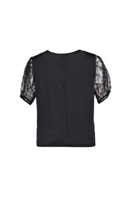 تیشرت آستین کوتاه ارگانزا