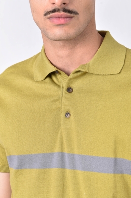 پولوشرت آستین کوتاه بافت