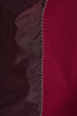 پالتو بلند یقه انگلیسی تک دکمه